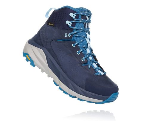 Hoka One One Dame Kaha Gore-tex Fjellsko Svart Iris/Blå Sapphire Norge-32MLZ